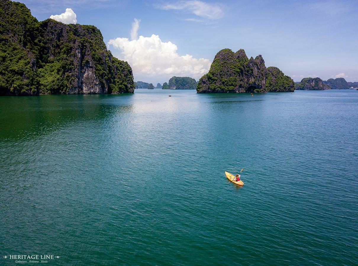 Heritage Line Violet Cruise - Halong Bay & Lan Ha Bay Халонг Екстер'єр фото
