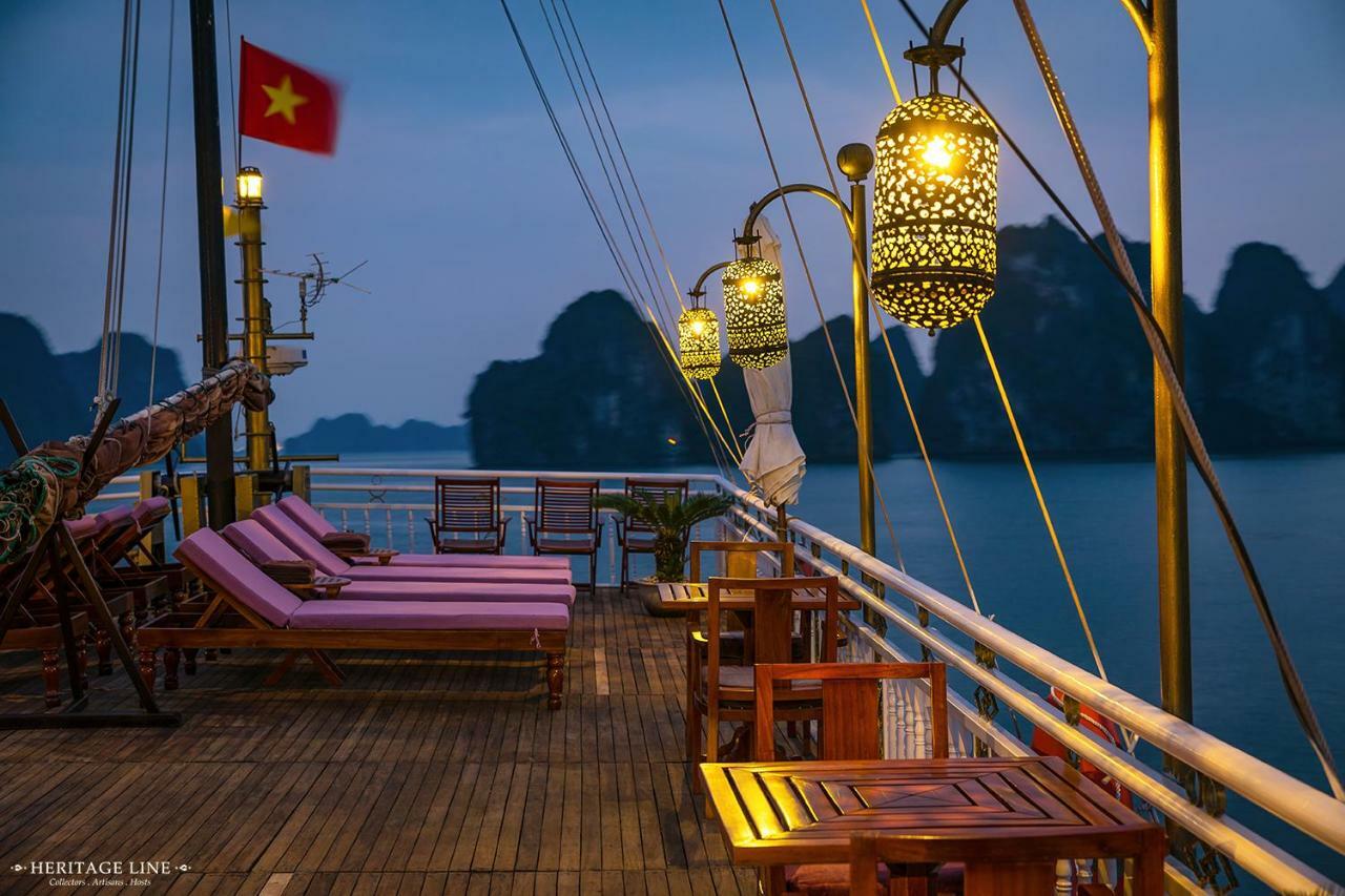 Heritage Line Violet Cruise - Halong Bay & Lan Ha Bay Халонг Екстер'єр фото