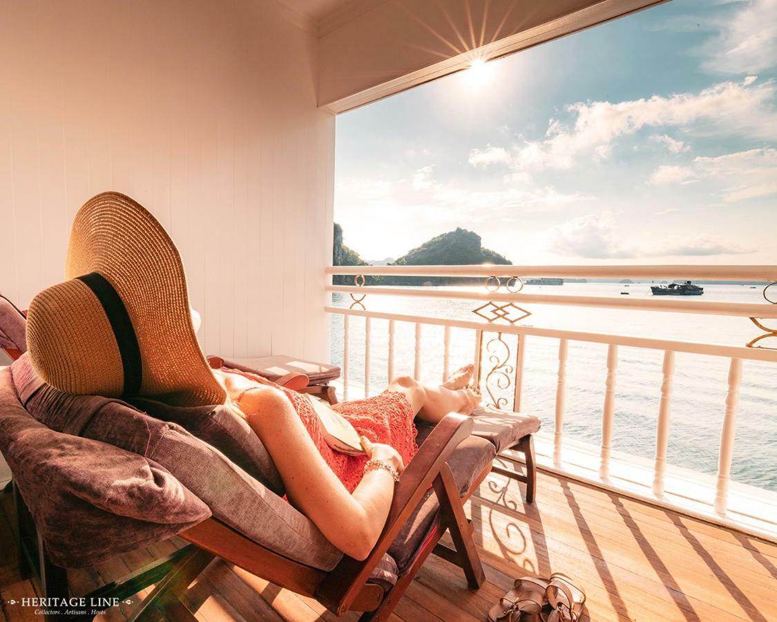 Heritage Line Violet Cruise - Halong Bay & Lan Ha Bay Халонг Екстер'єр фото